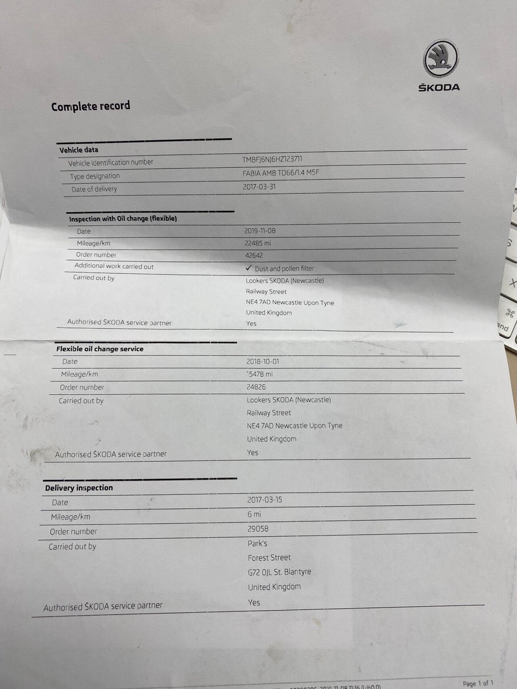 Used Skoda Fabia 2017 for sale - 77327911: Photo 37