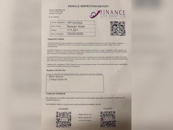 Used Nissan Note 2012 for sale - 78301018: Photo