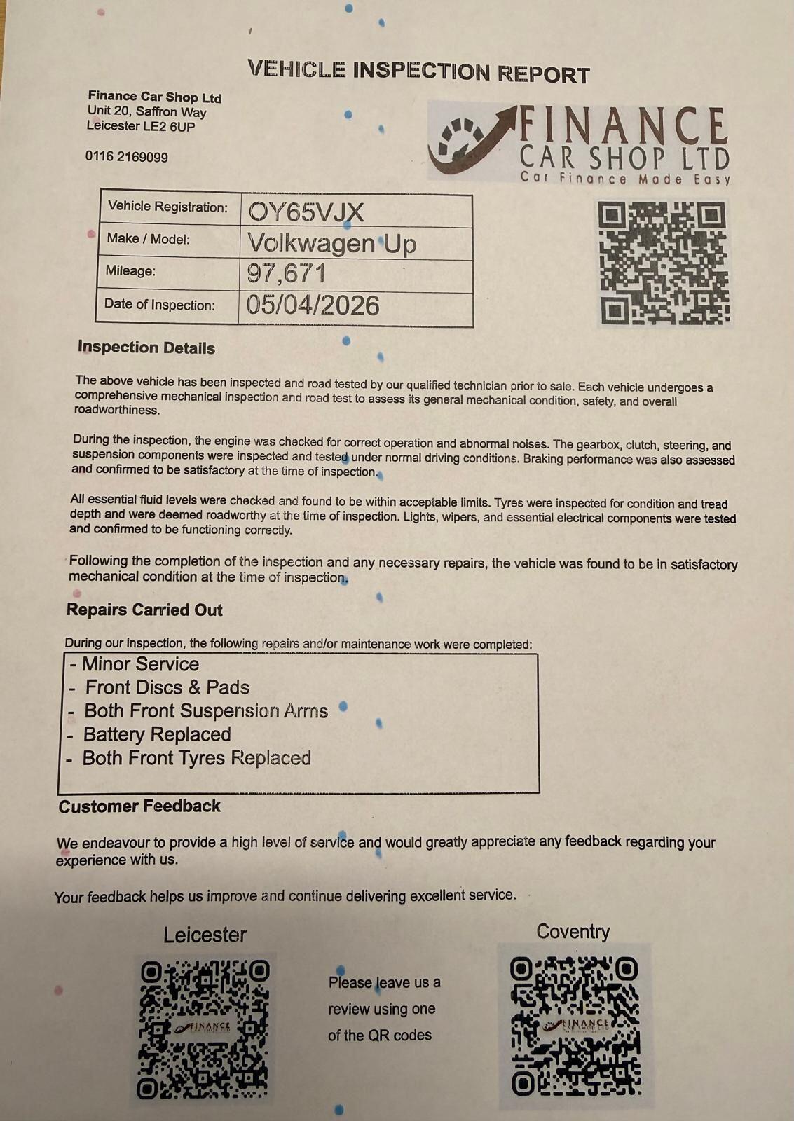 Used Volkswagen up! for sale - 78205209: Photo 1