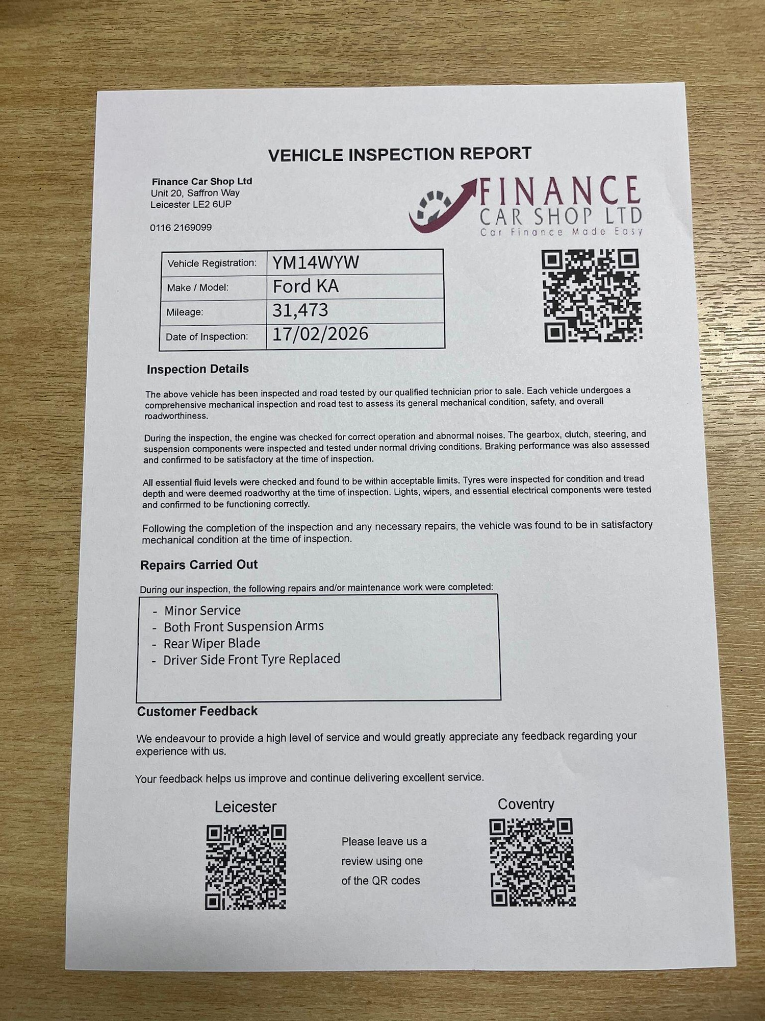 Used Ford Ka 2014 for sale - 77658266: Photo 2