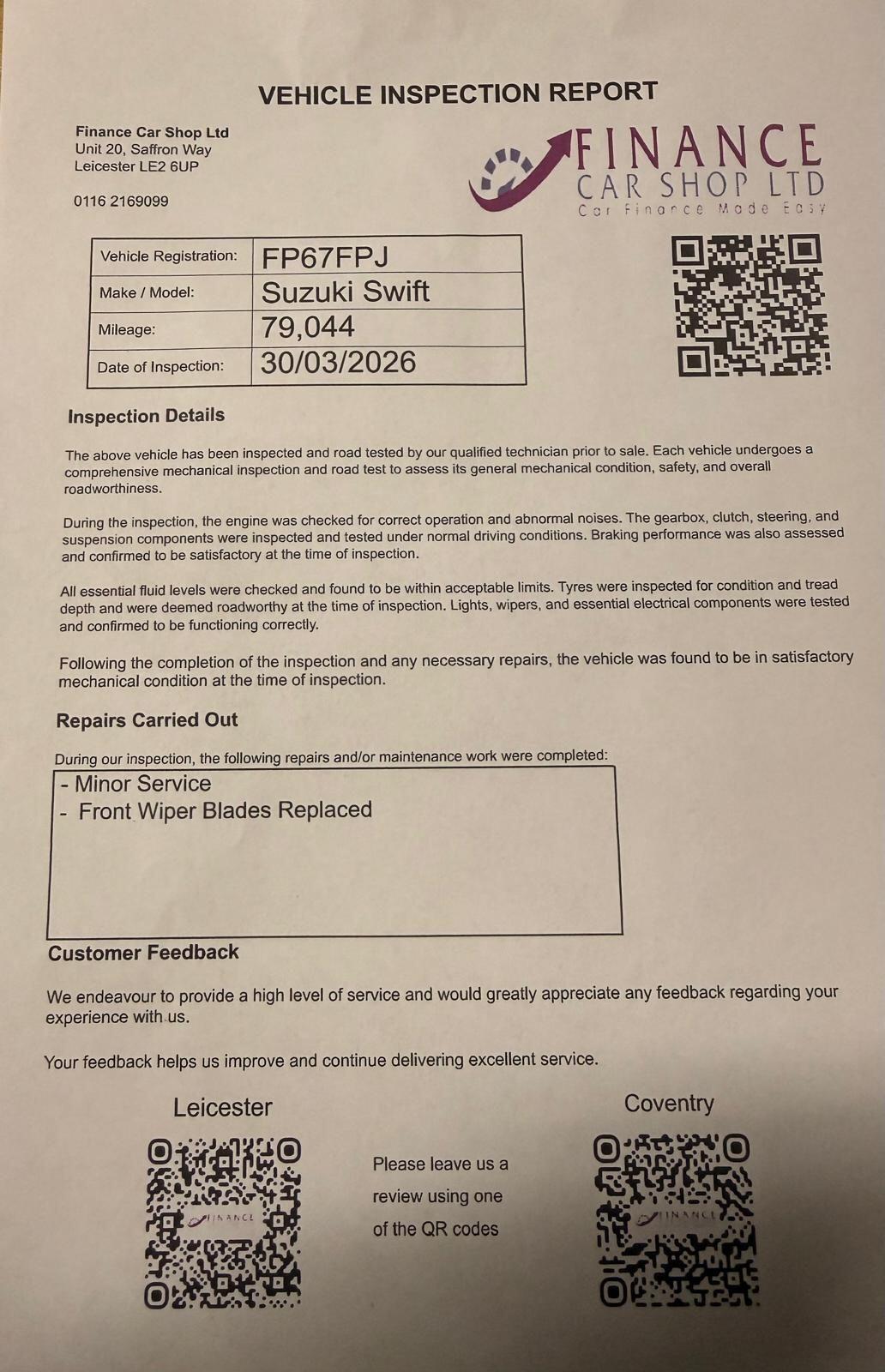 Used Suzuki Swift 2017 for sale - 78101096: Photo 1