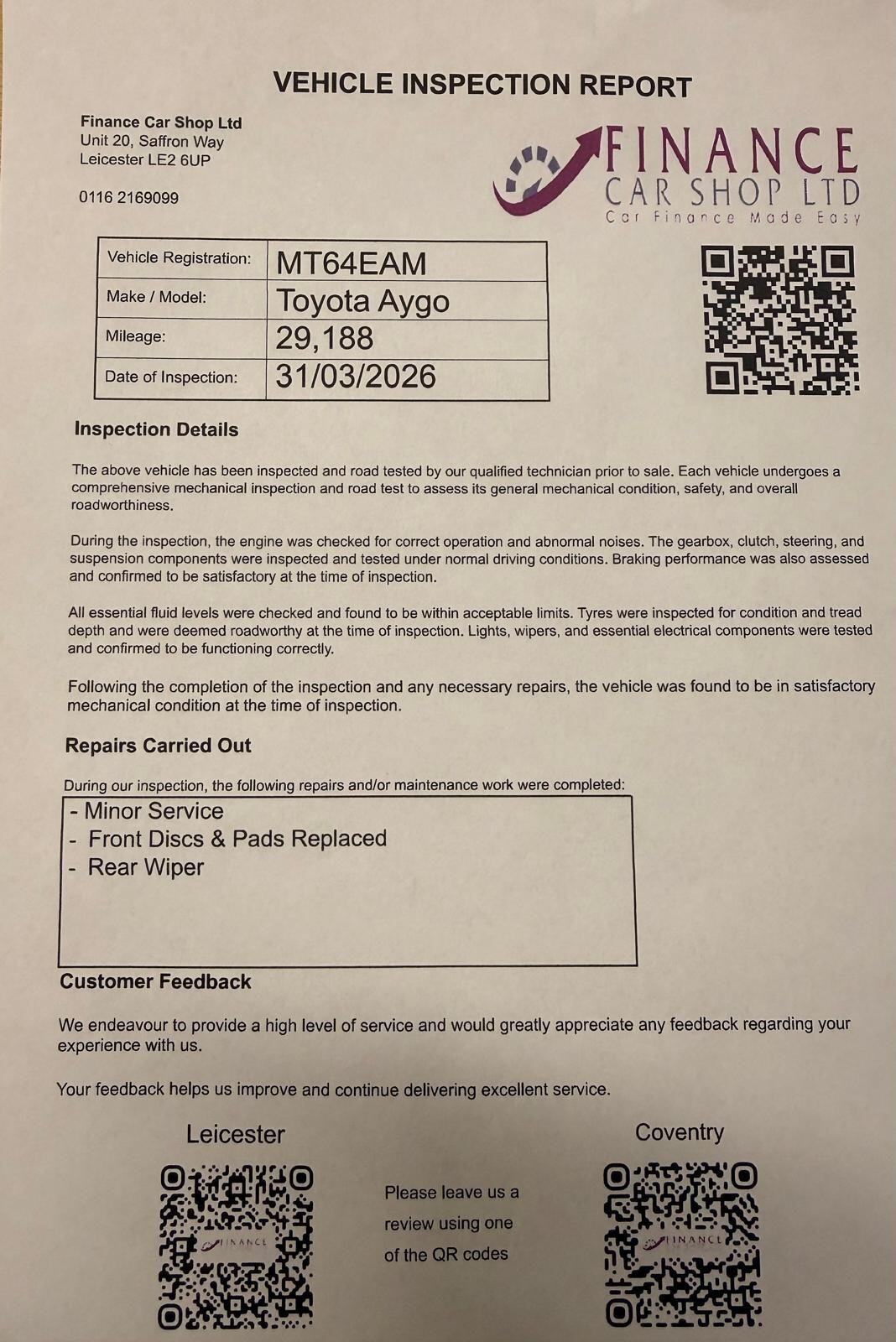 Used Toyota AYGO for sale - 78156896: Photo 1