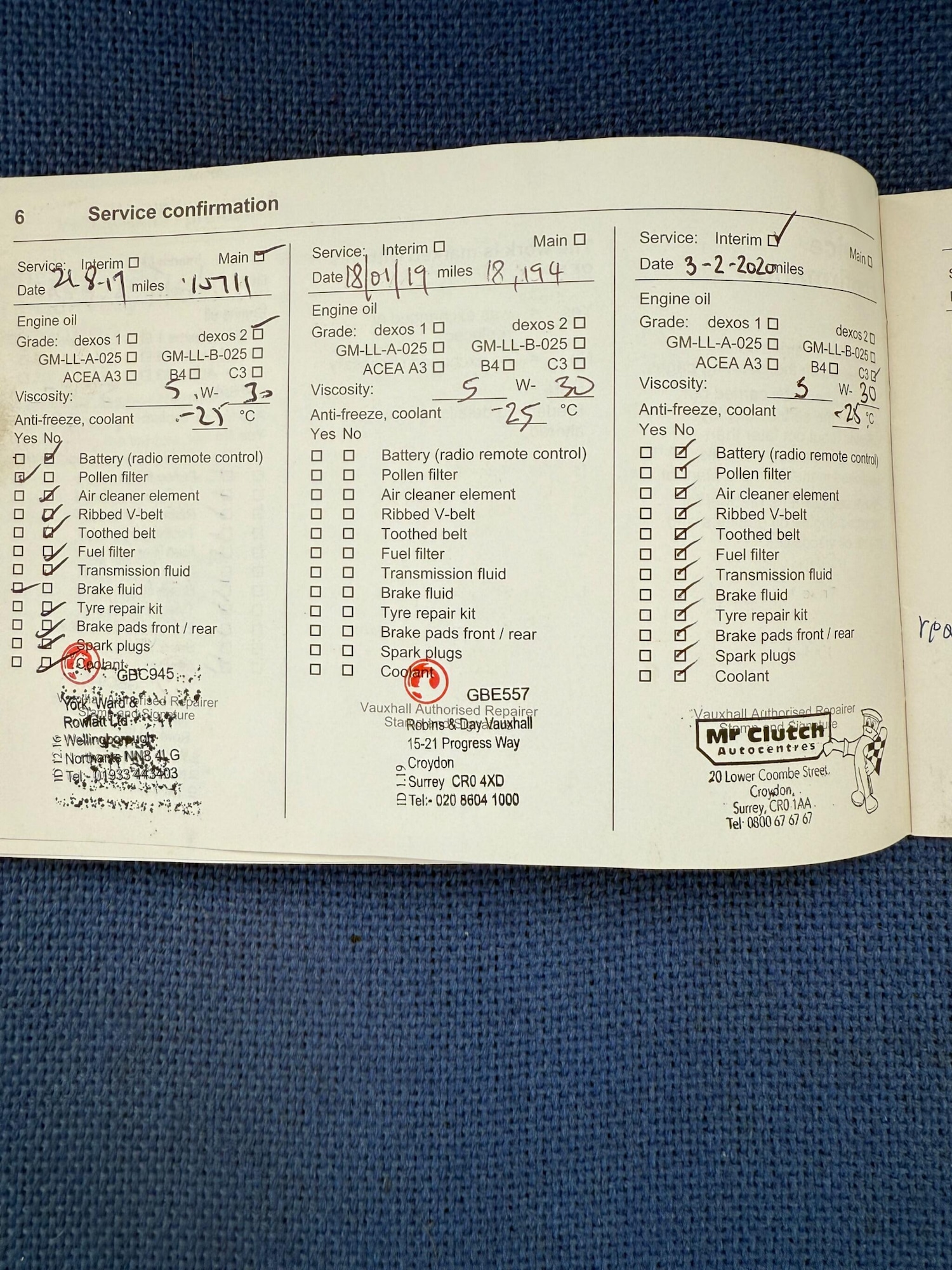 Used Vauxhall Zafira 2015 for sale - 76936274: Photo 17