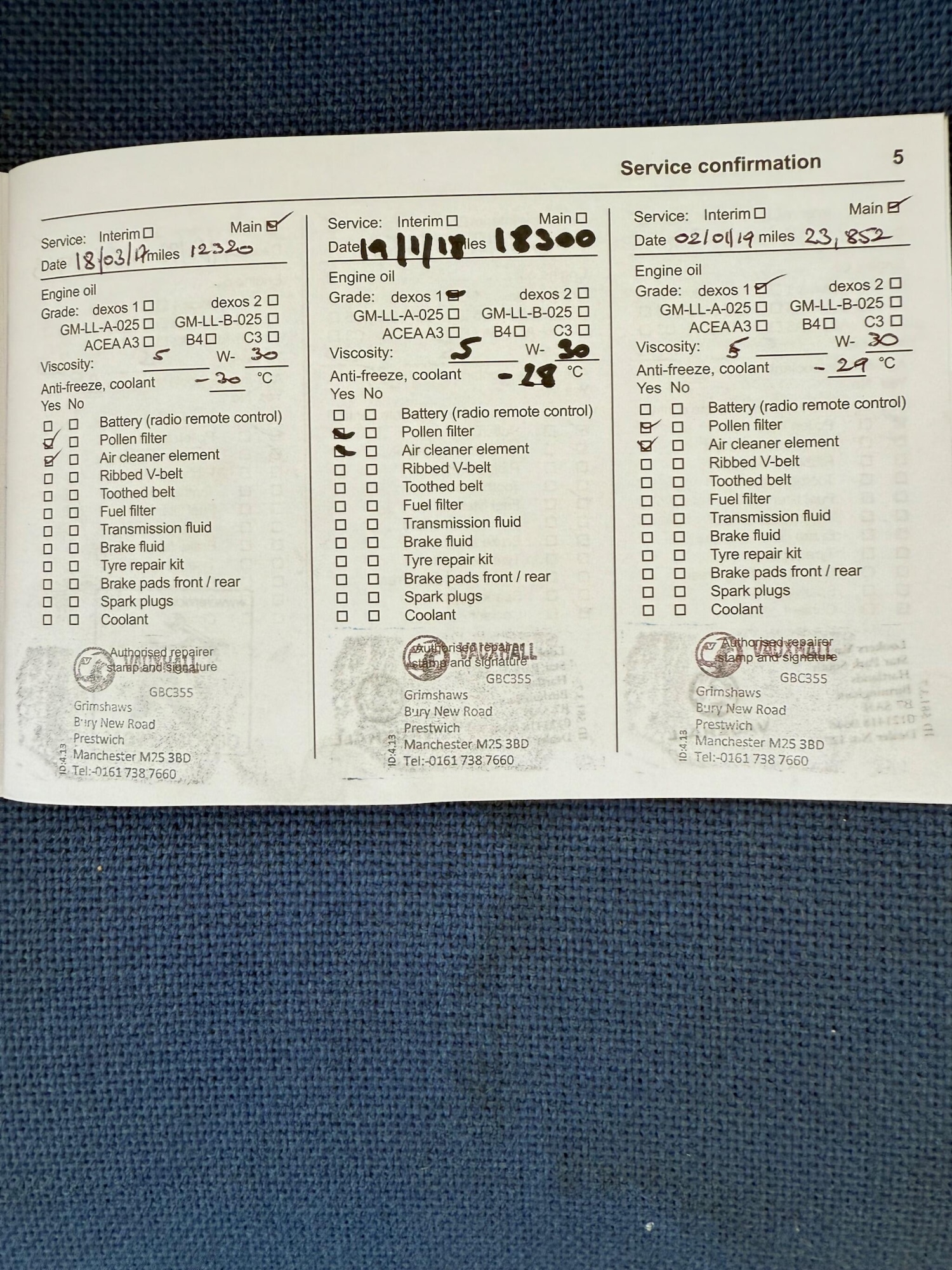 Used Vauxhall Zafira 2016 for sale - 76572800: Photo 14