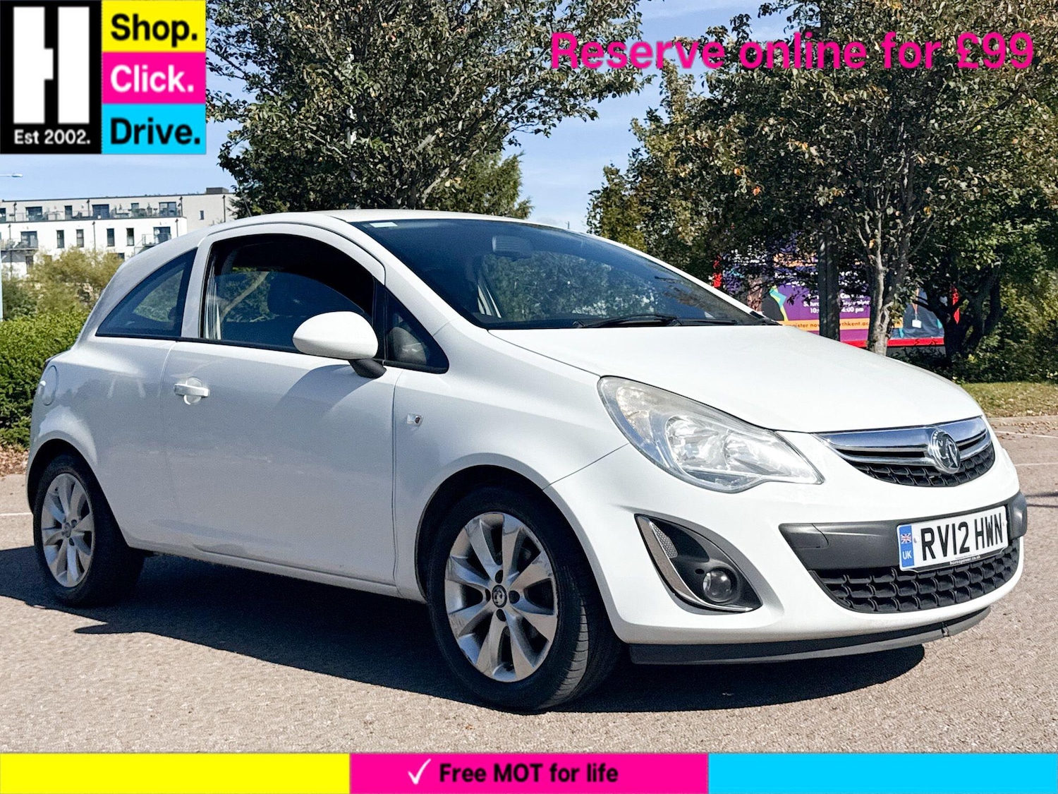 Used Vauxhall Corsa 2012 for sale - 76377704: Photo 1