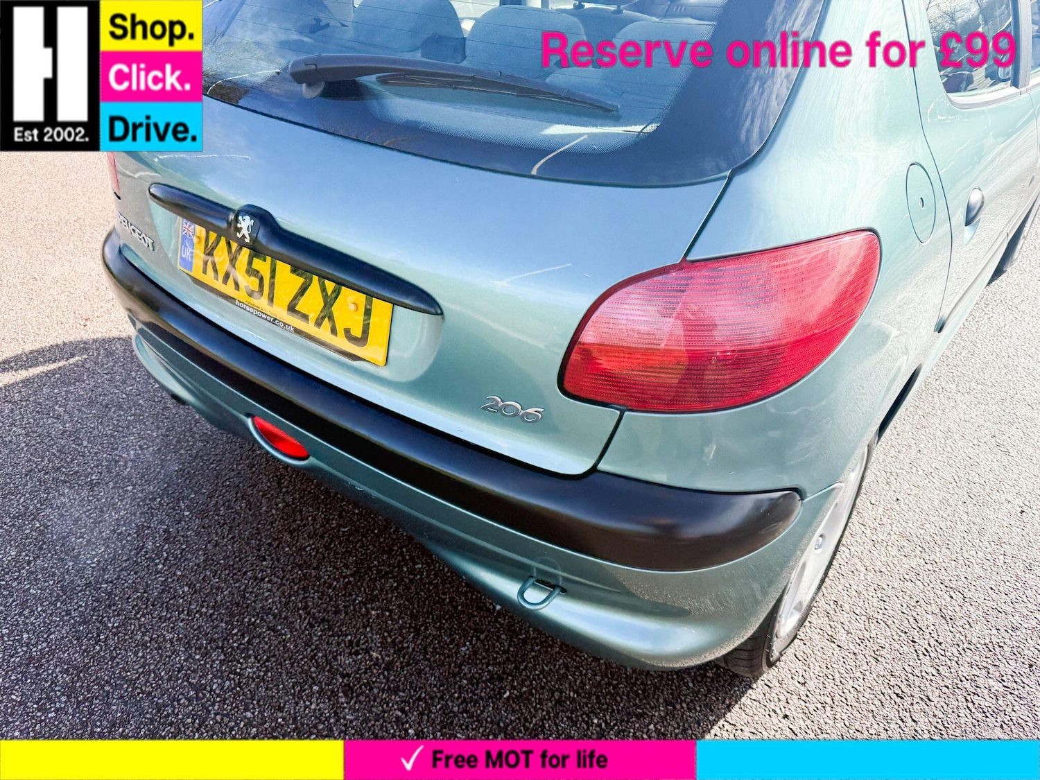 Used Peugeot 206 2001 for sale - 77441149: Photo 16