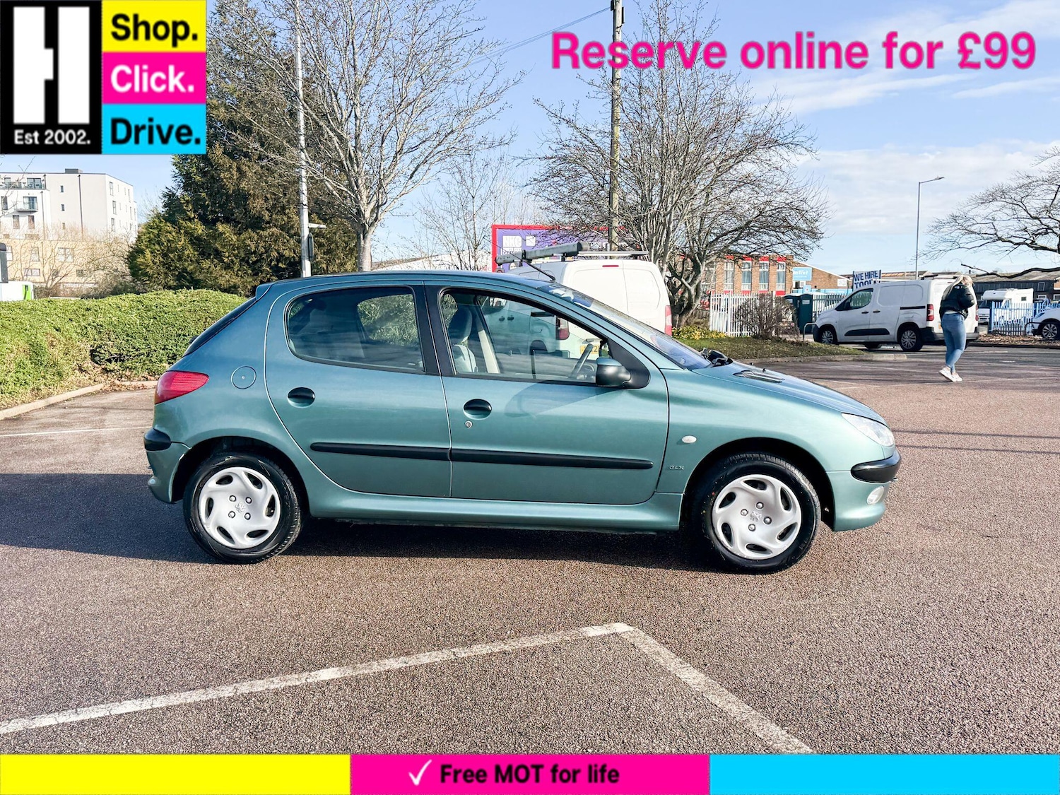 Used Peugeot 206 2001 for sale - 77441149: Photo 2