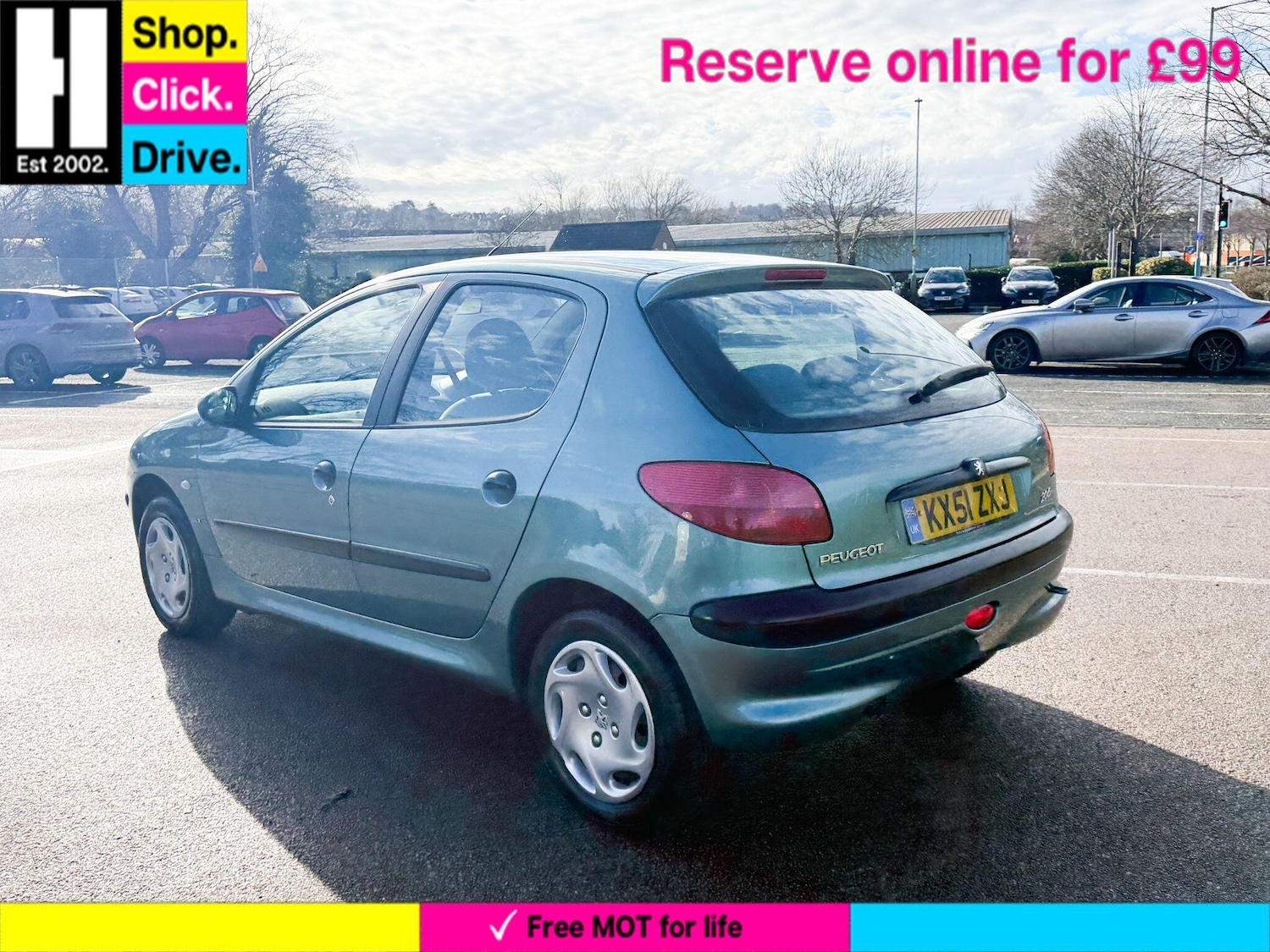 Used Peugeot 206 2001 for sale - 77441149: Photo 6