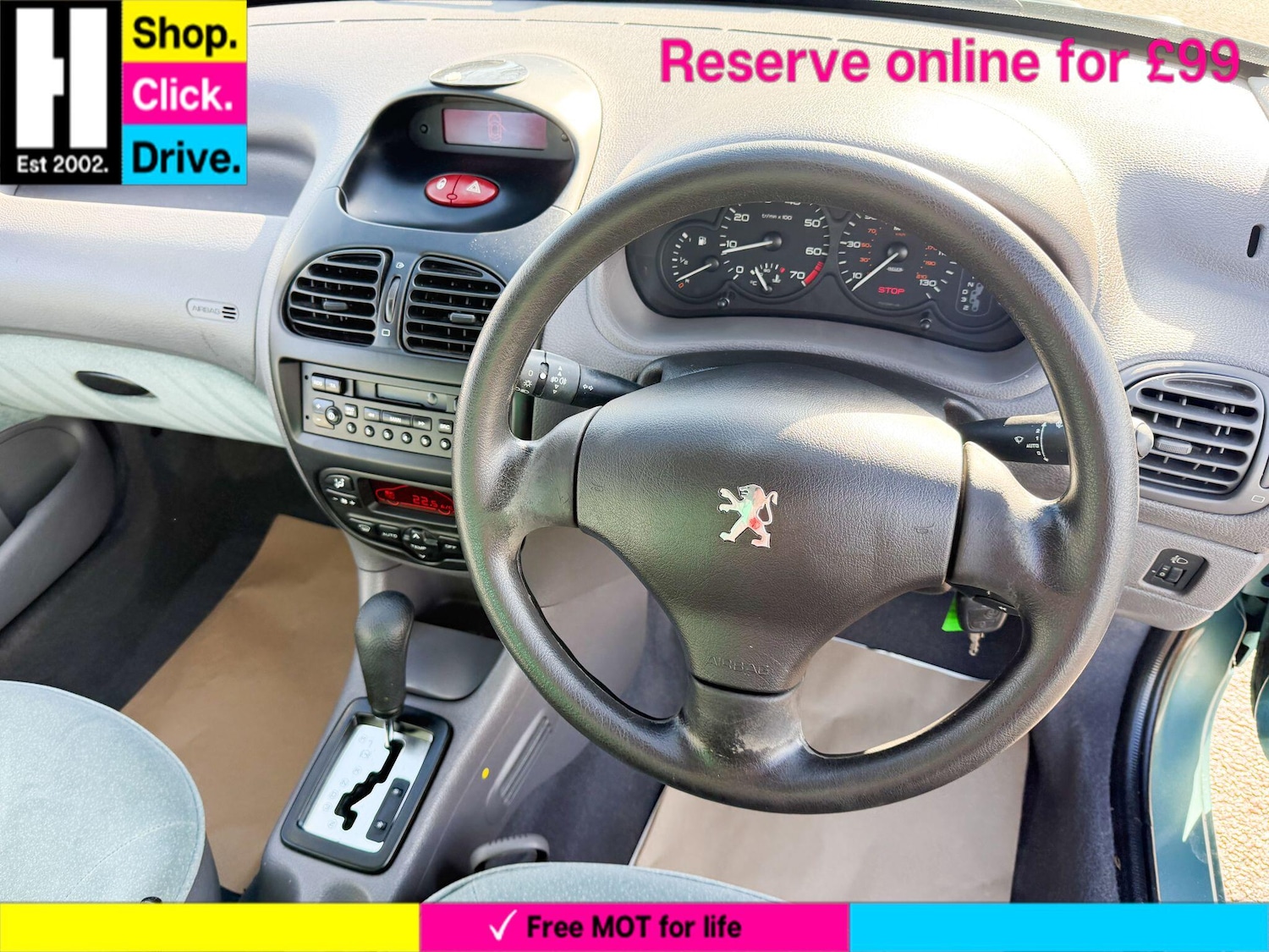 Used Peugeot 206 2001 for sale - 77441149: Photo 60