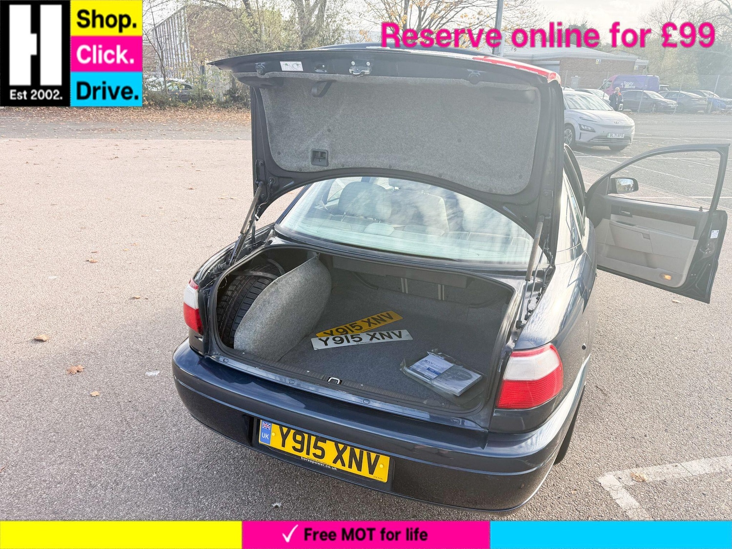 Used Vauxhall Omega 2001 for sale - 76585455: Photo 34