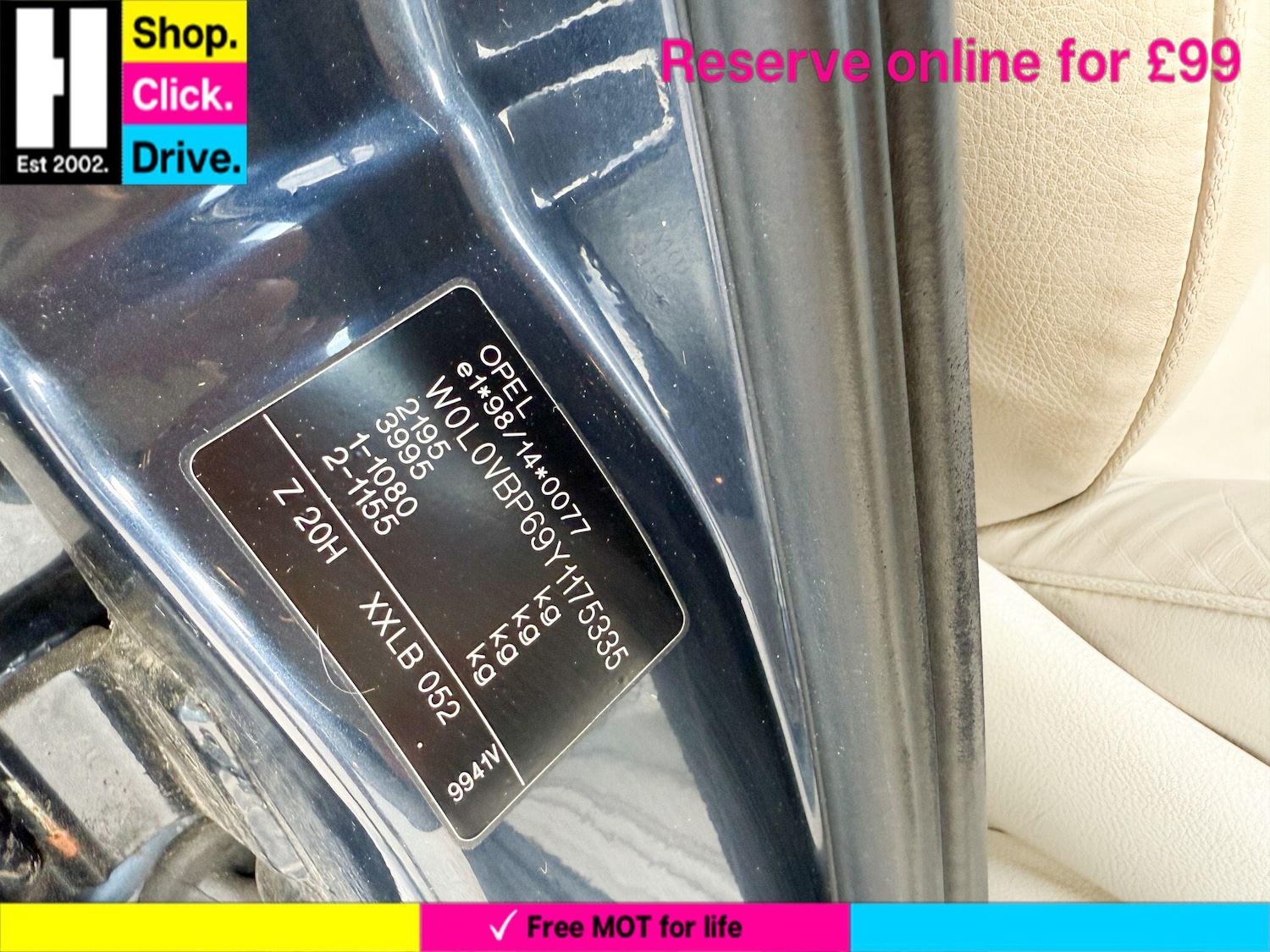 Used Vauxhall Omega 2001 for sale - 76585455: Photo 44