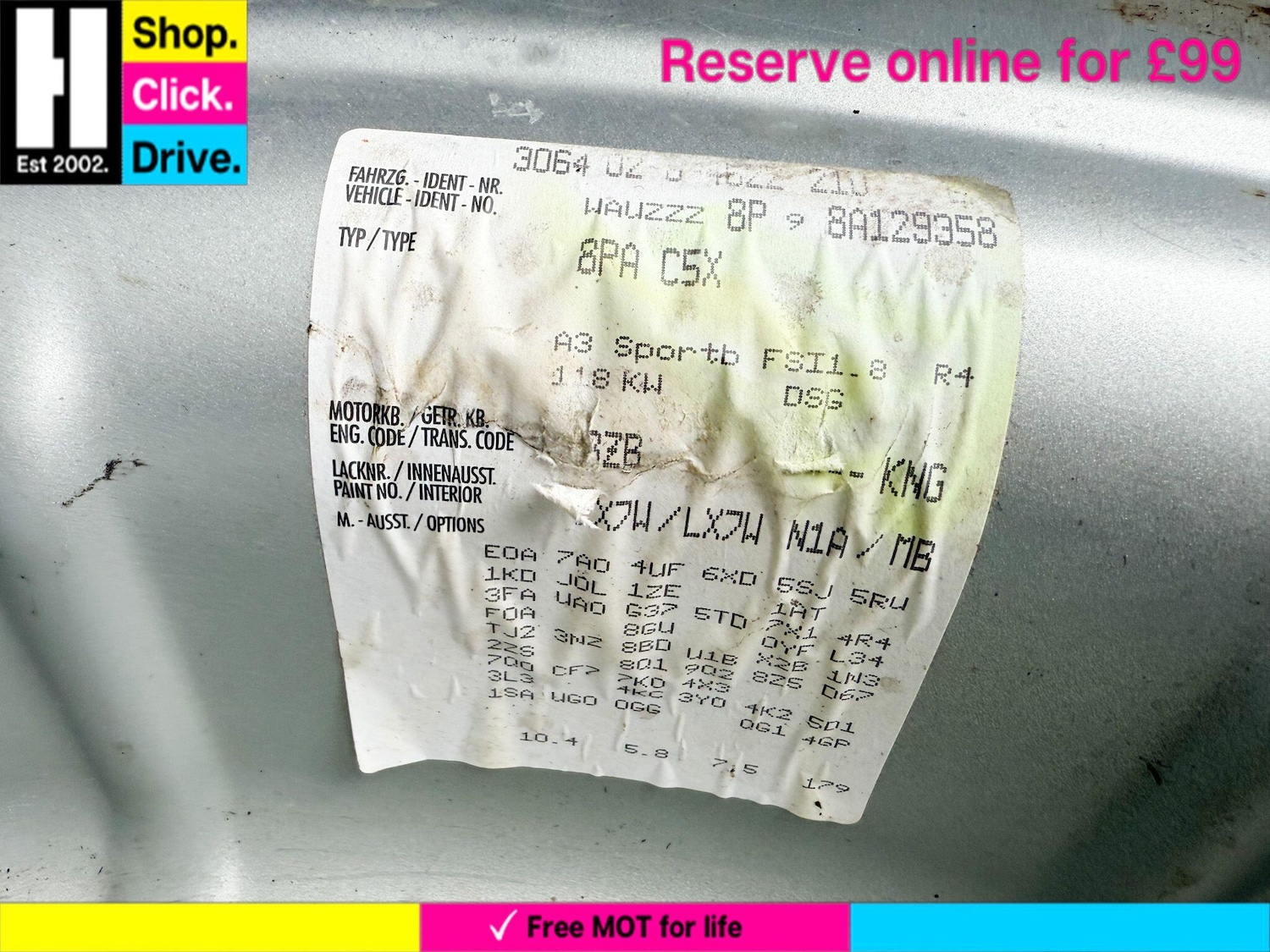 Used Audi A3 2008 for sale - 76239211: Photo 36