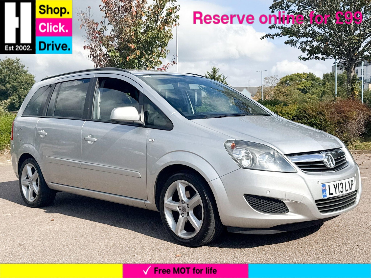 Used Vauxhall Zafira 2013 for sale - 76370575: Photo 1