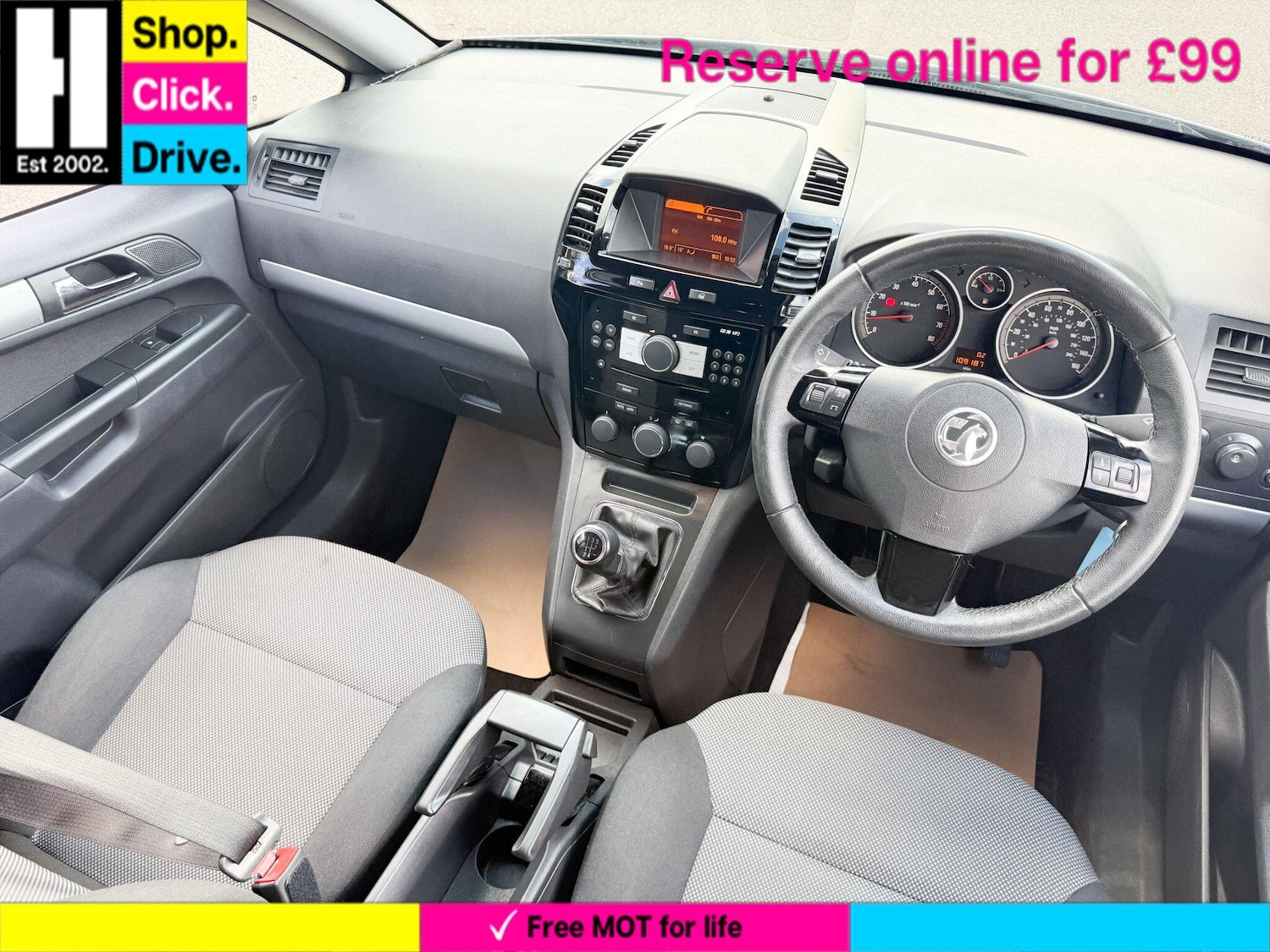 Used Vauxhall Zafira 2013 for sale - 76370575: Photo 43