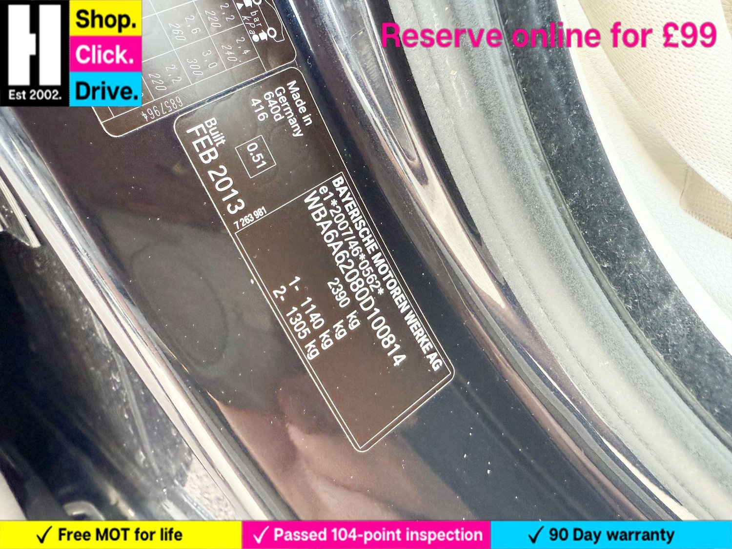 Used BMW 6 Series 2013 for sale - 76786507: Photo 50