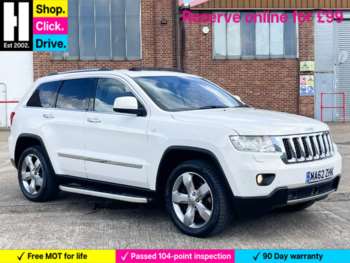 2012 (62) - Jeep Grand Cherokee 3.0 V6 CRD Overland Auto 4WD Euro 5 5dr