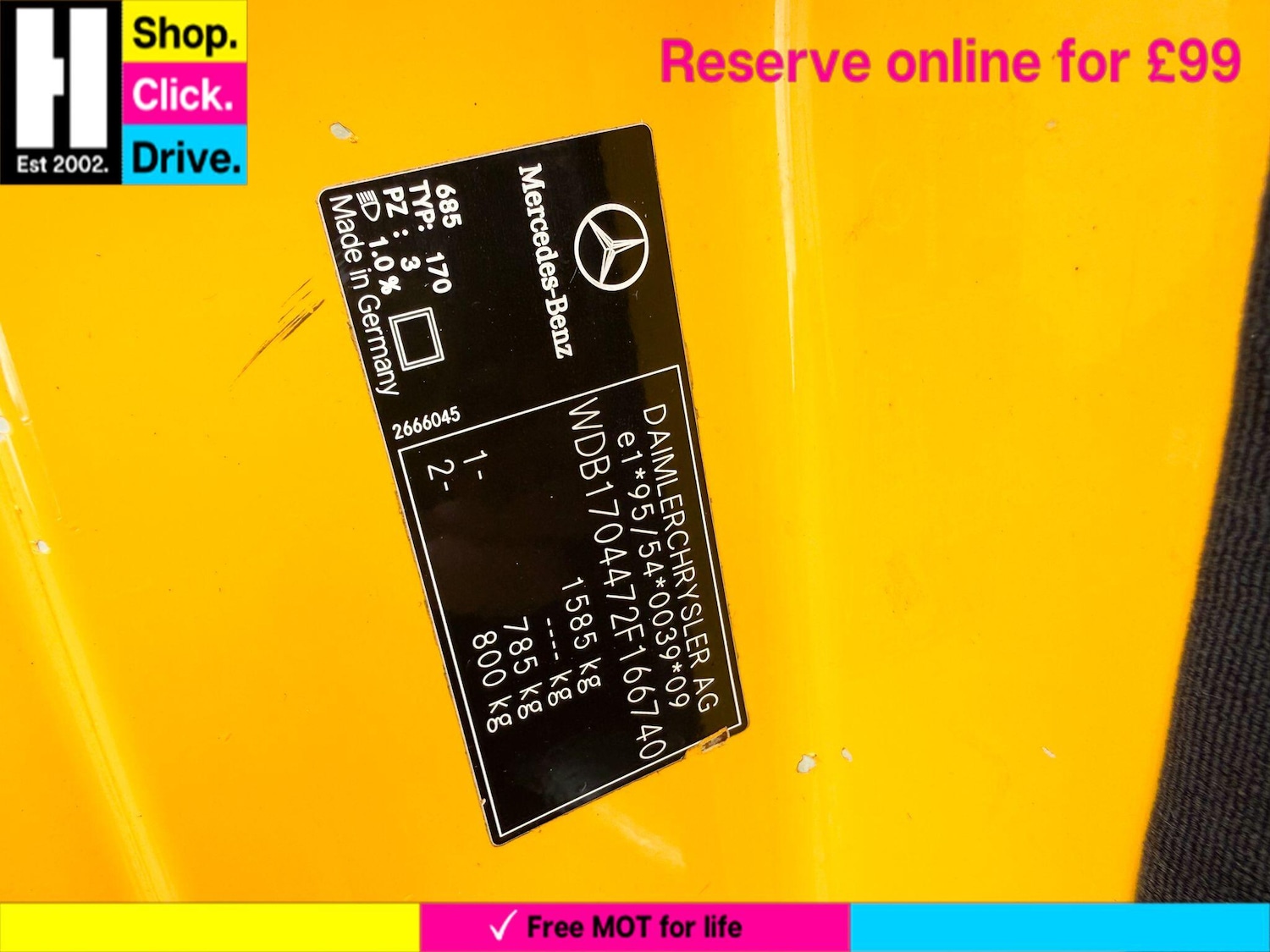 Used Mercedes-Benz SLK 2000 for sale - 78185774: Photo 46