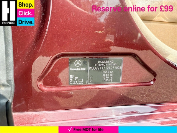 Used Mercedes-Benz S Class 2009 for sale - 75246841: Photo 37