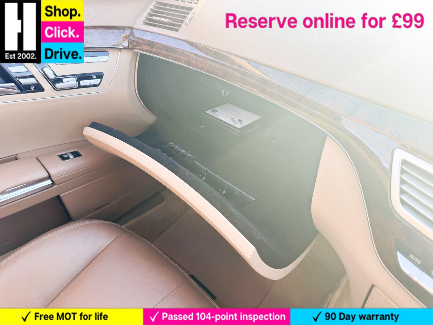 Used Mercedes-Benz S Class 2009 for sale - 75246841: Photo 93