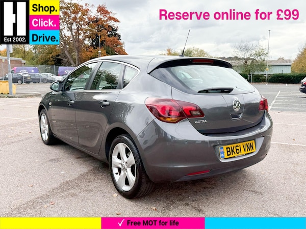 Used Vauxhall Astra 2011 for sale - 76307465: Photo 8