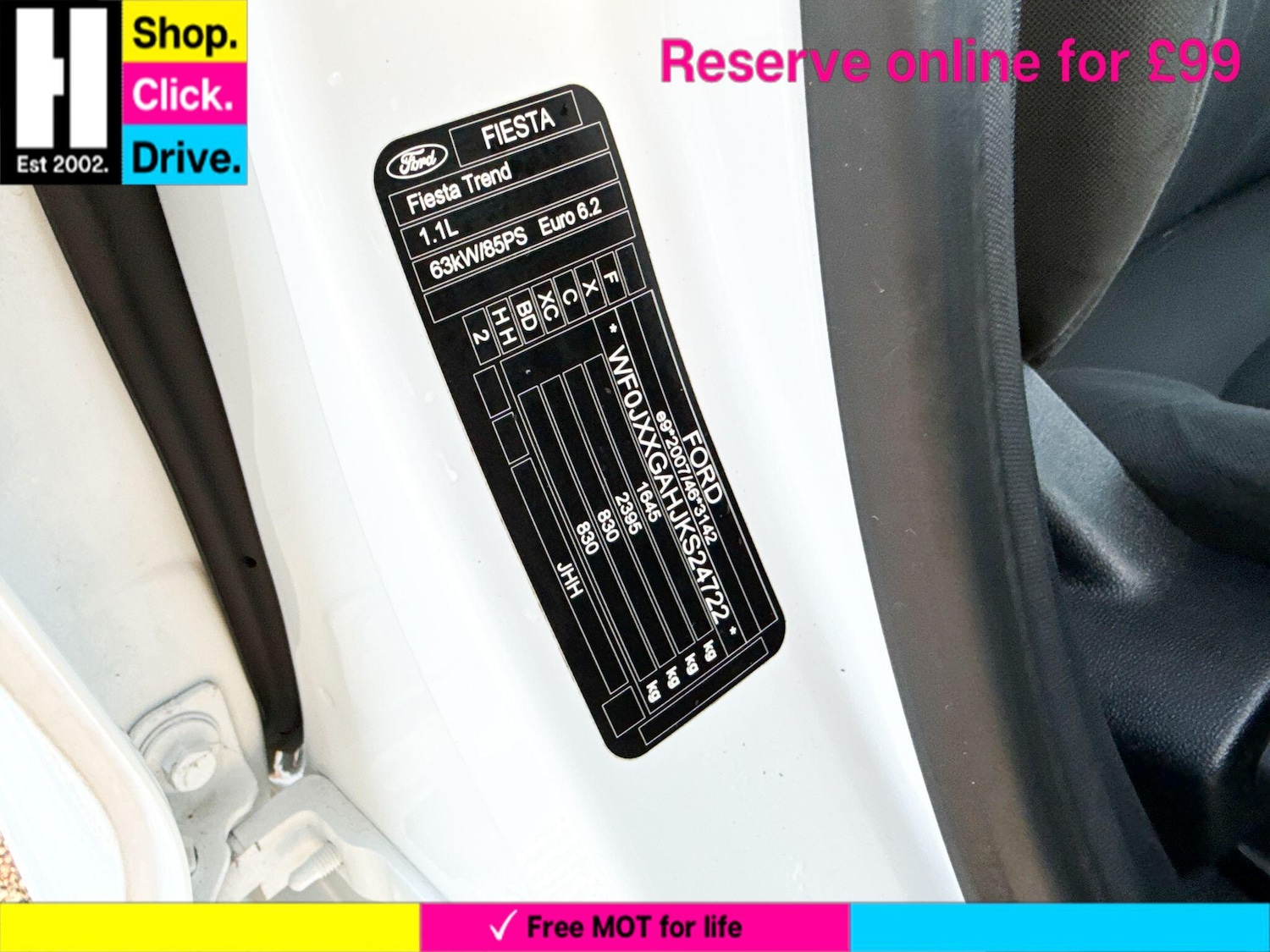 Used Ford Fiesta 2019 for sale - 76727559: Photo 35