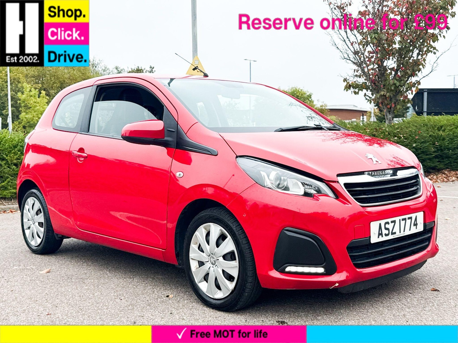 Used Peugeot 108 2016 for sale - 76239571: Photo 1