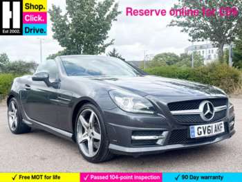2011 (61) - 1.8 SLK200 BlueEfficiency AMG Sport Edition 125 G-Tronic+ Euro 5 (s/s) 2dr