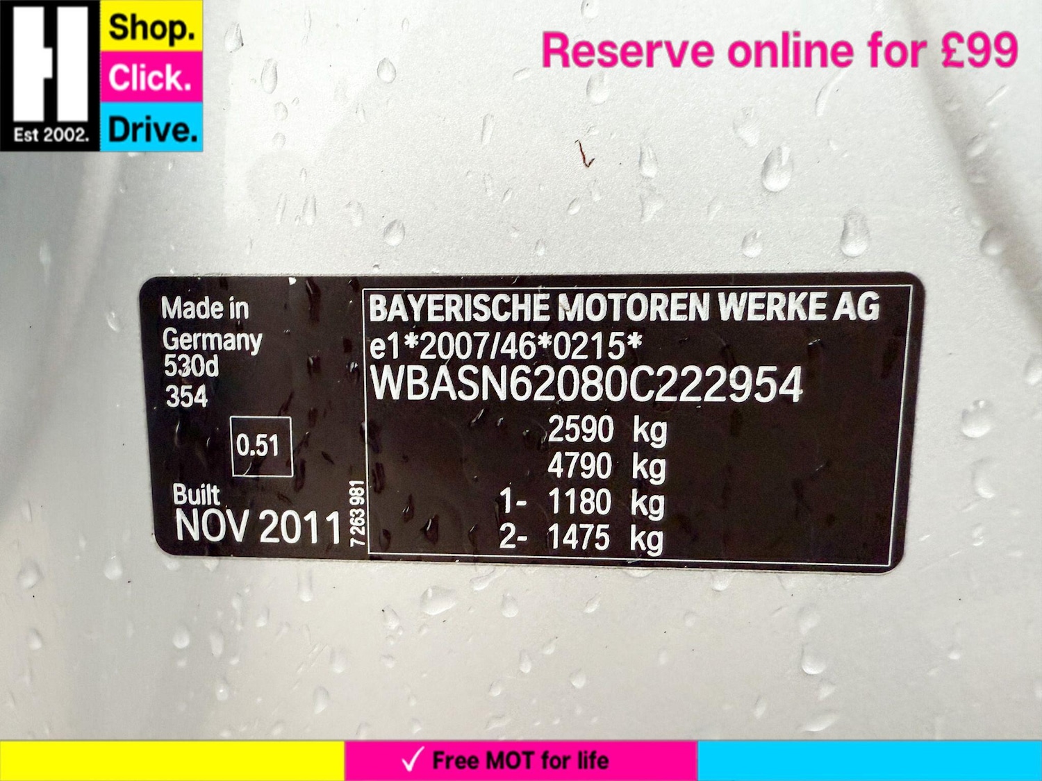 Used BMW 5 Series Gran Turismo 2012 for sale - 76307631: Photo 46