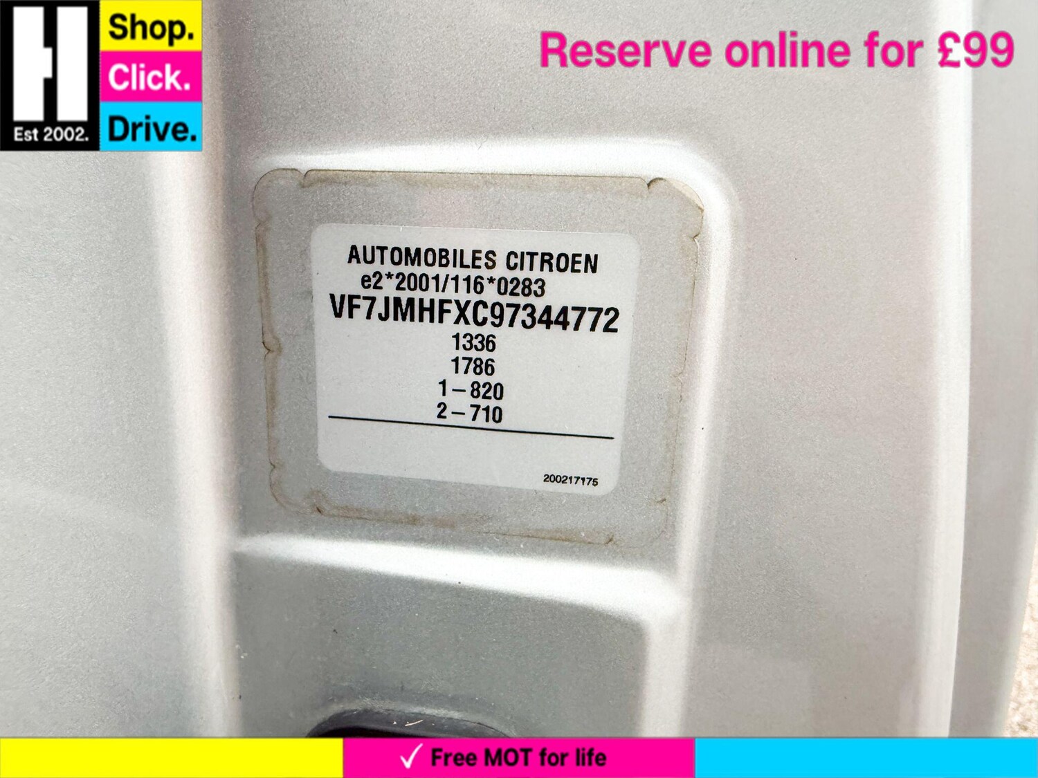 Used Citroen C2 2006 for sale - 77040887: Photo 39