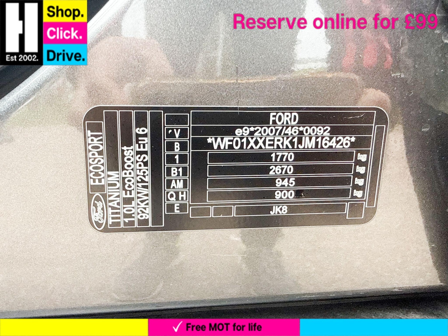 Used Ford Ecosport 2018 for sale - 78047020: Photo 45