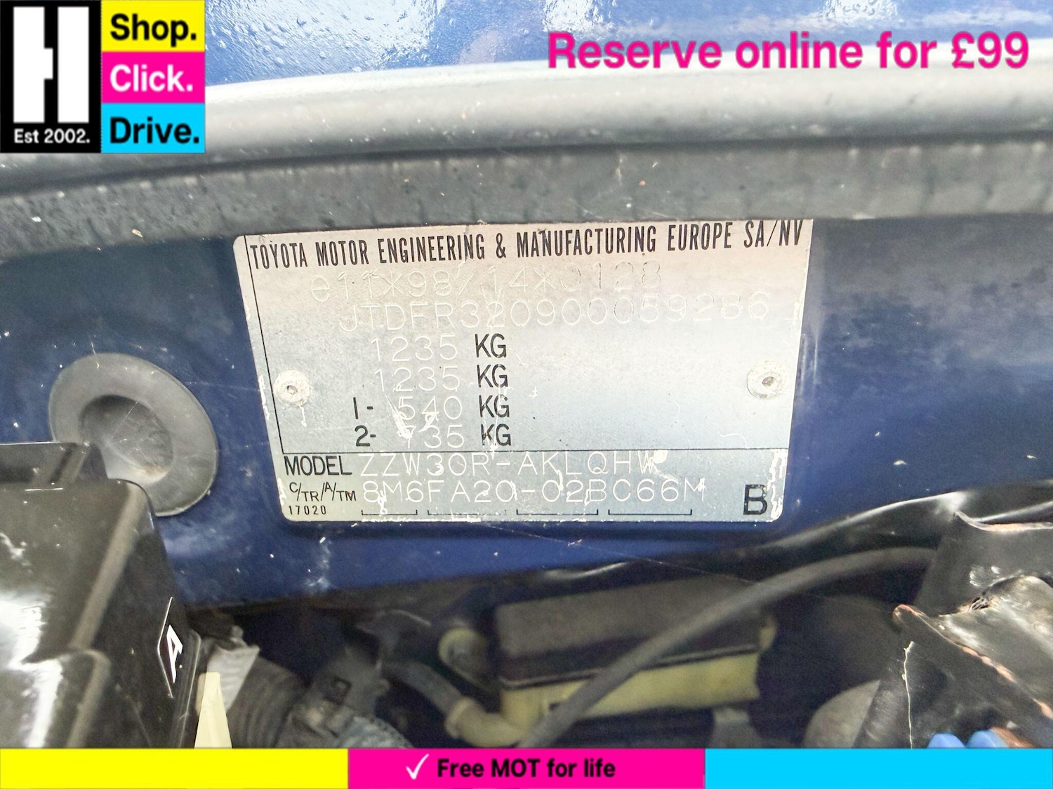 Used Toyota MR2 2003 for sale - 76824948: Photo 25