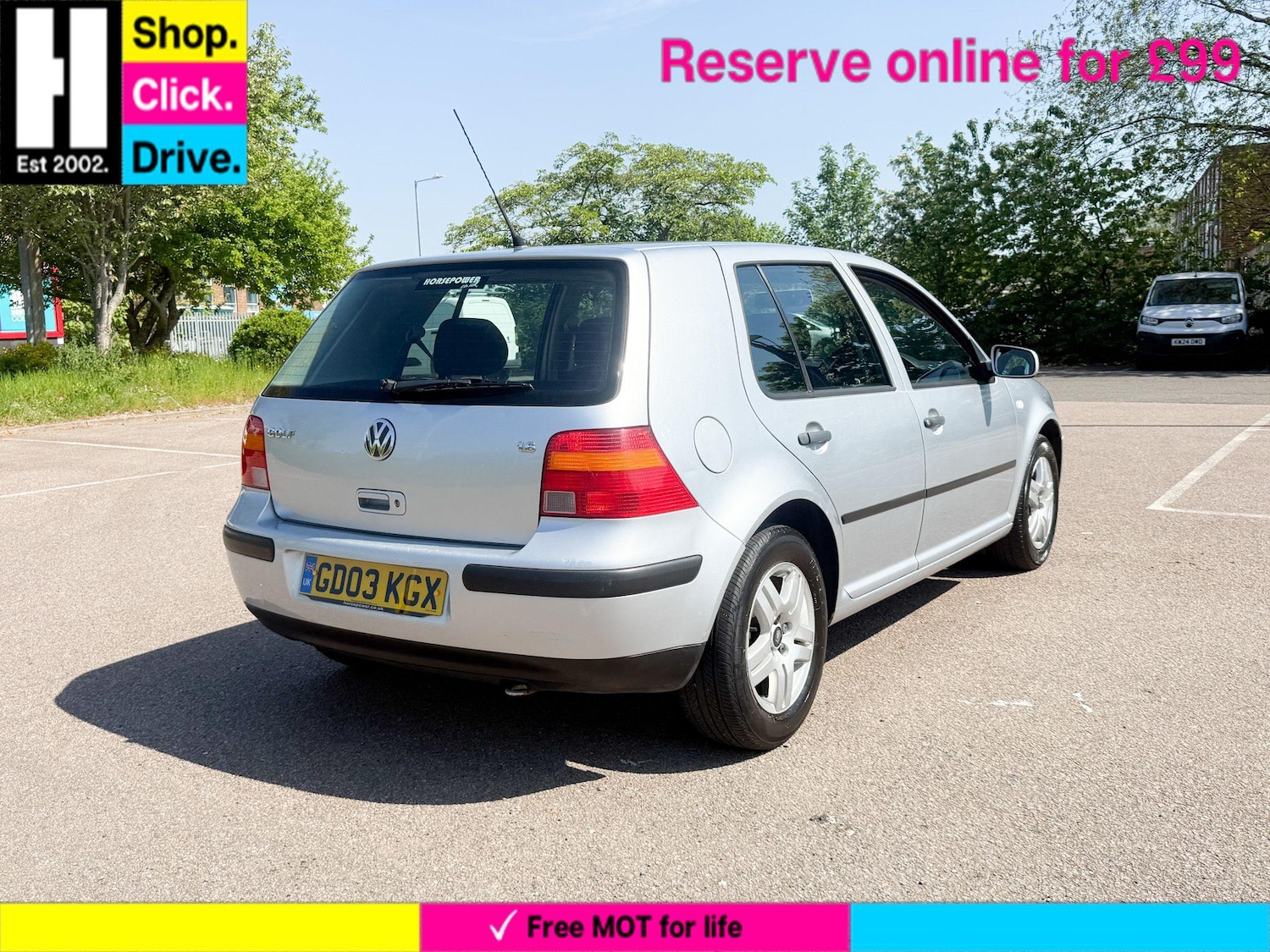 Used Volkswagen Golf 2003 for sale - 76658437: Photo 3