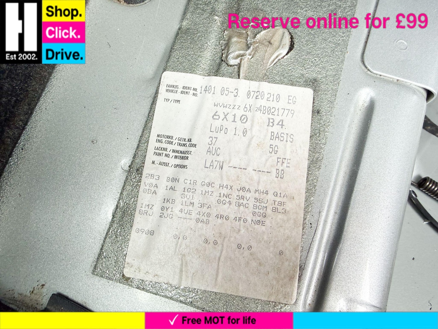 Used Volkswagen Lupo 2004 for sale - 77524722: Photo 31