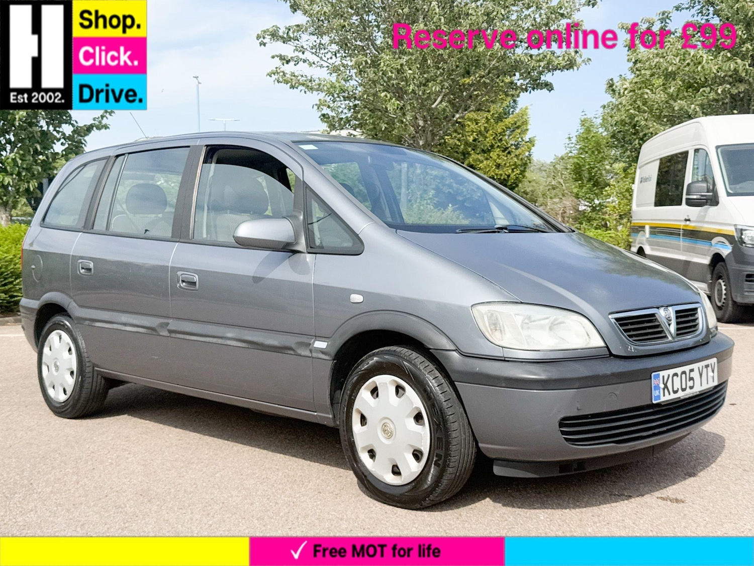 Used Vauxhall Zafira 2005 for sale - 76657779: Photo 1