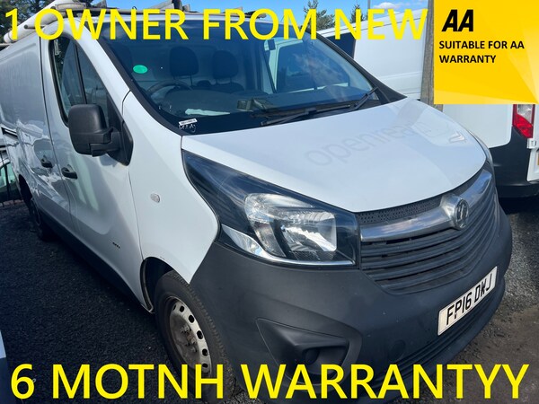 Used Vauxhall Vivaro 2016 for sale - 76209127: Photo 1