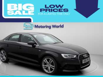 2018 (18) - 1.0 TFSI S line Saloon 4dr Petrol Manual Euro 6 (s/s) (116 ps)