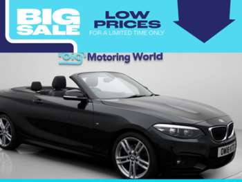 2018 (18) - 2.0 220i M Sport Convertible 2dr Petrol Auto Euro 6 (s/s) (184 ps)