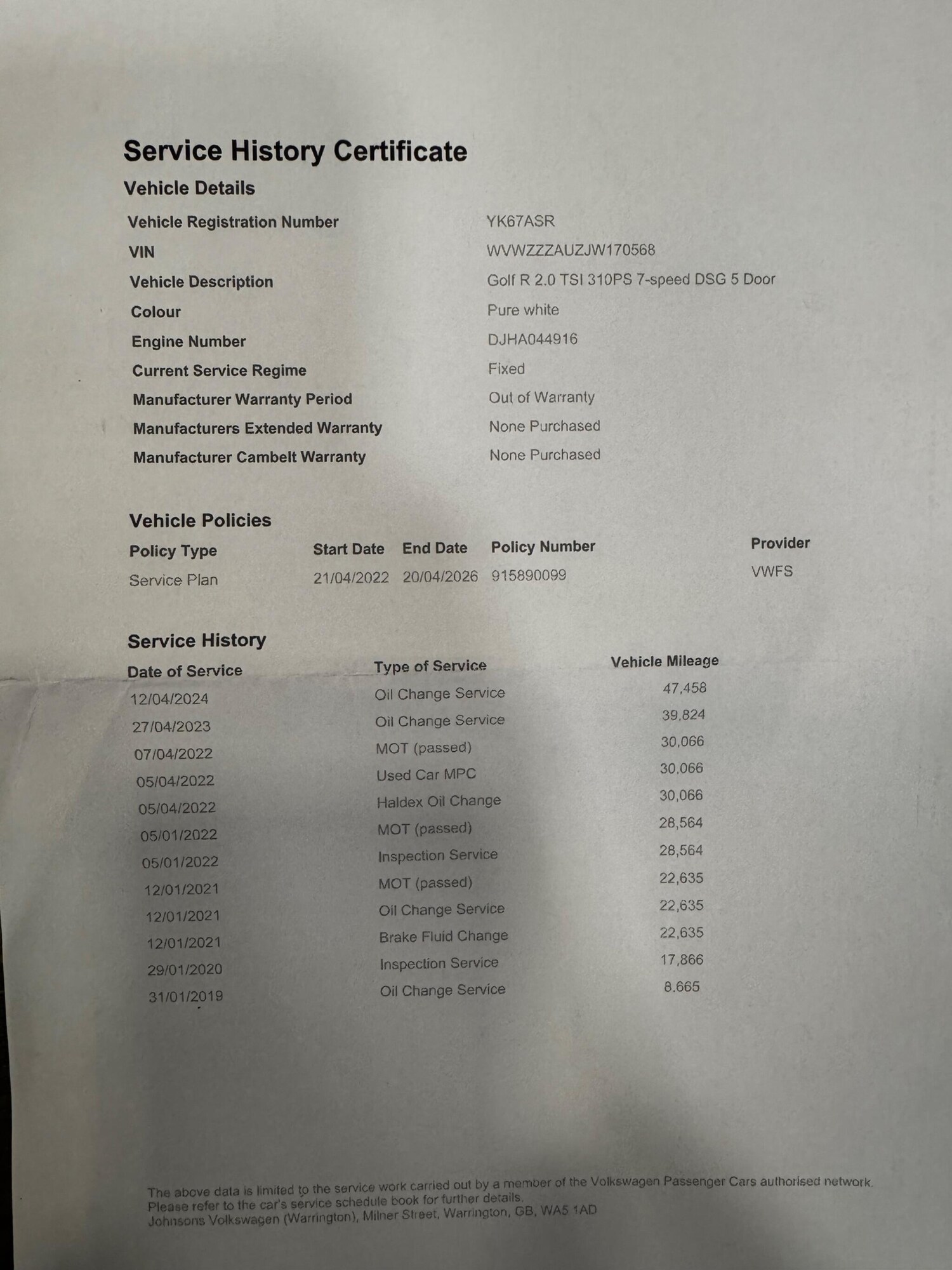 Used Volkswagen Golf 2018 for sale - 77396619: Photo 47