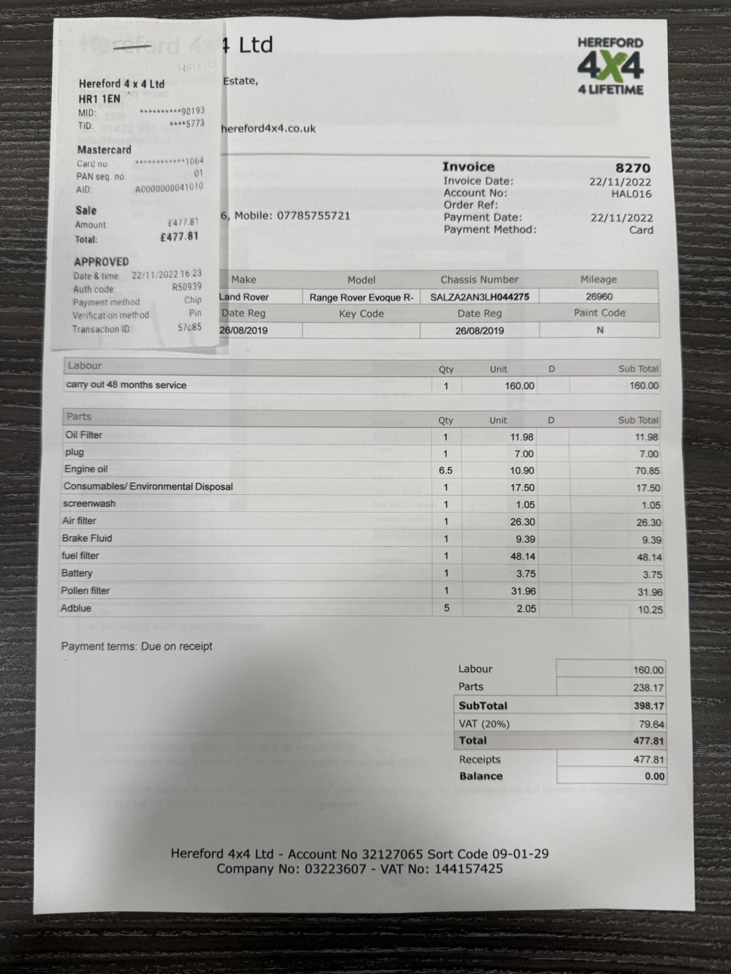 Used Land Rover Range Rover Evoque for sale - 77625707: Photo 49