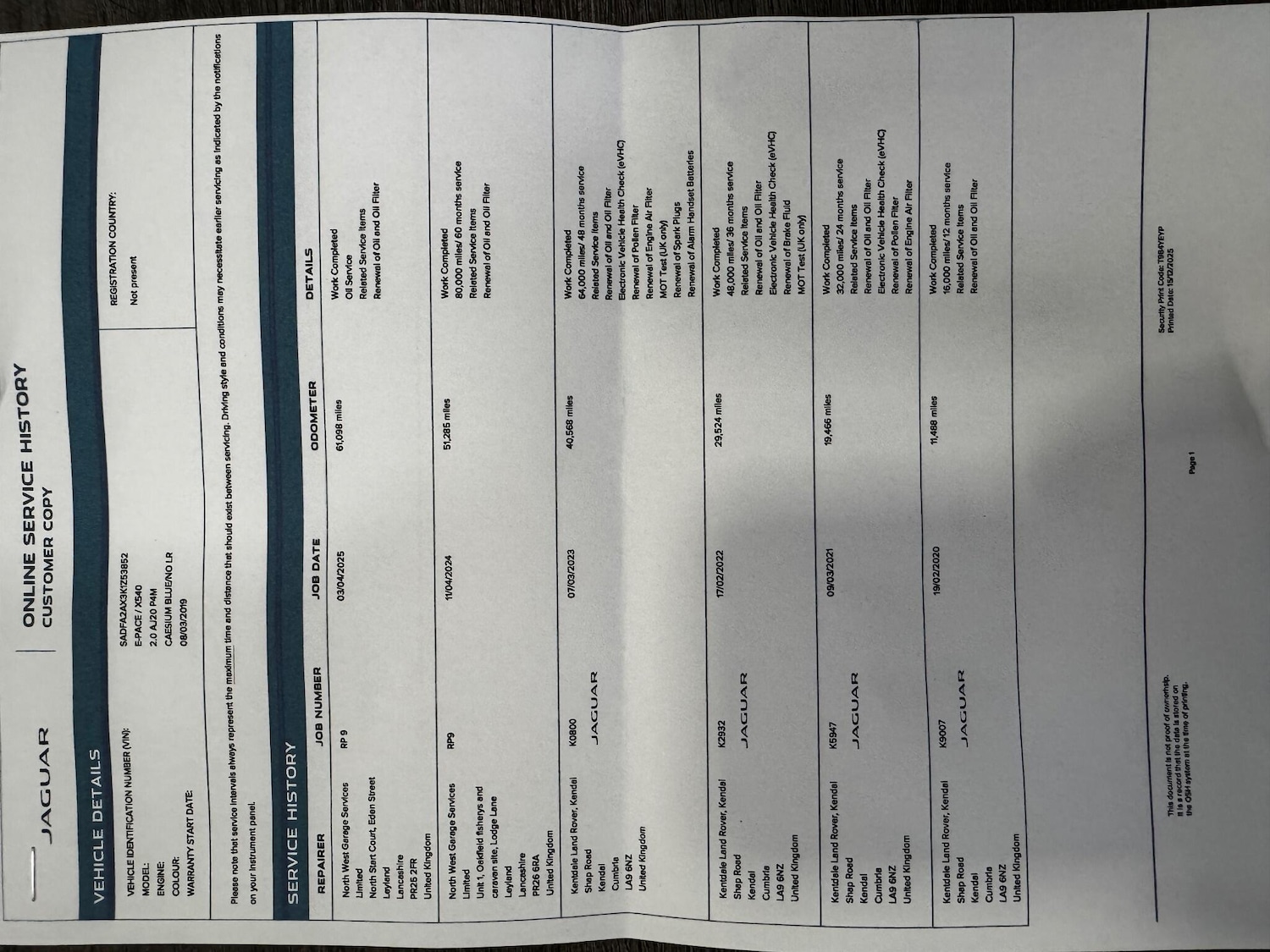 Used Jaguar E-Pace 2019 for sale - 76953189: Photo 46