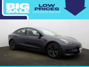 2022 (22) - Standard Range Plus Saloon 4dr Electric Auto RWD (241 bhp)