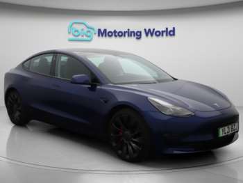 2021 (21) - (Dual Motor) Performance Saloon 4dr Electric Auto 4WDE (Performance Upgrade