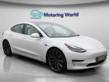 (70) - (Dual Motor) Performance Saloon 4dr Electric Auto 4WDE (Performance Upgrade