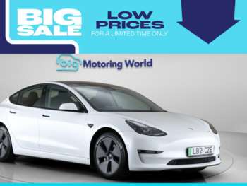 2021 (21) - (Dual Motor) Long Range Saloon 4dr Electric Auto 4WDE (346 ps)
