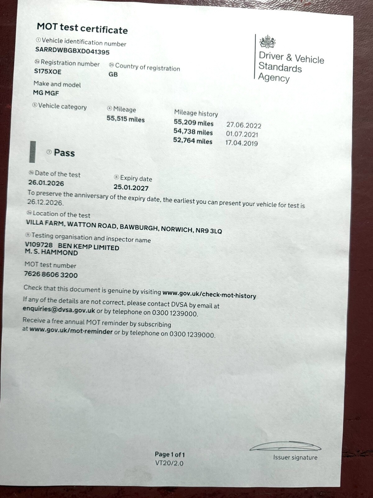 Used MG MGF 1998 for sale - 78155698: Photo 15