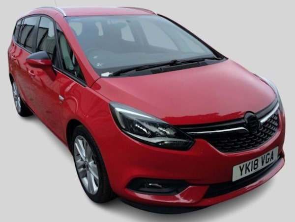 Used Vauxhall Zafira Tourer 2018 for sale - 76275287: Photo 1