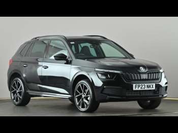 Find A Used Black ŠKODA Kamiq 1.0 TSI (110ps) Monte Carlo DSG SUV