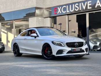 2019 (19) - C300 AMG Line Premium Plus 2dr 9G + PAN ROOF + C63 BODYKIT + RED LEATHER