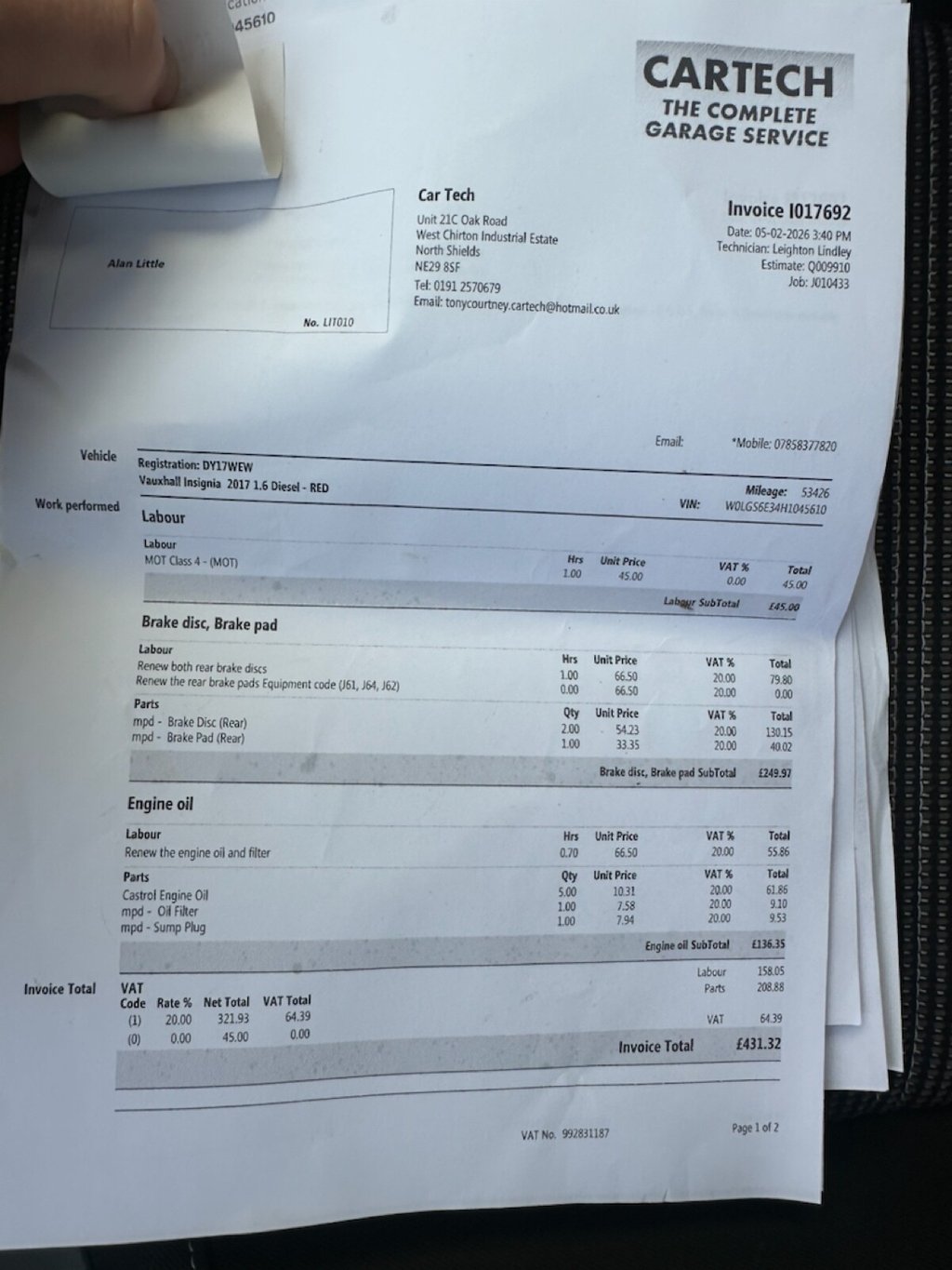 Used Vauxhall Insignia 2017 for sale - 77765465: Photo 20