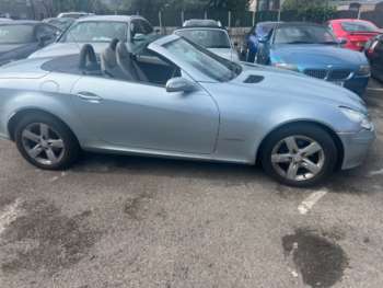 2007 (57) - 2007 SLK 200K CONVERTIBLE Auto SILVER FULL LEATHER LOTS OF SERVICE HISTORY 2-Door